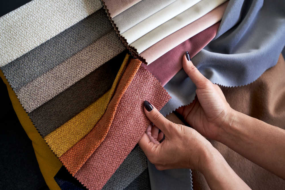 textured fabrics can add extra depth and softness to your interior design